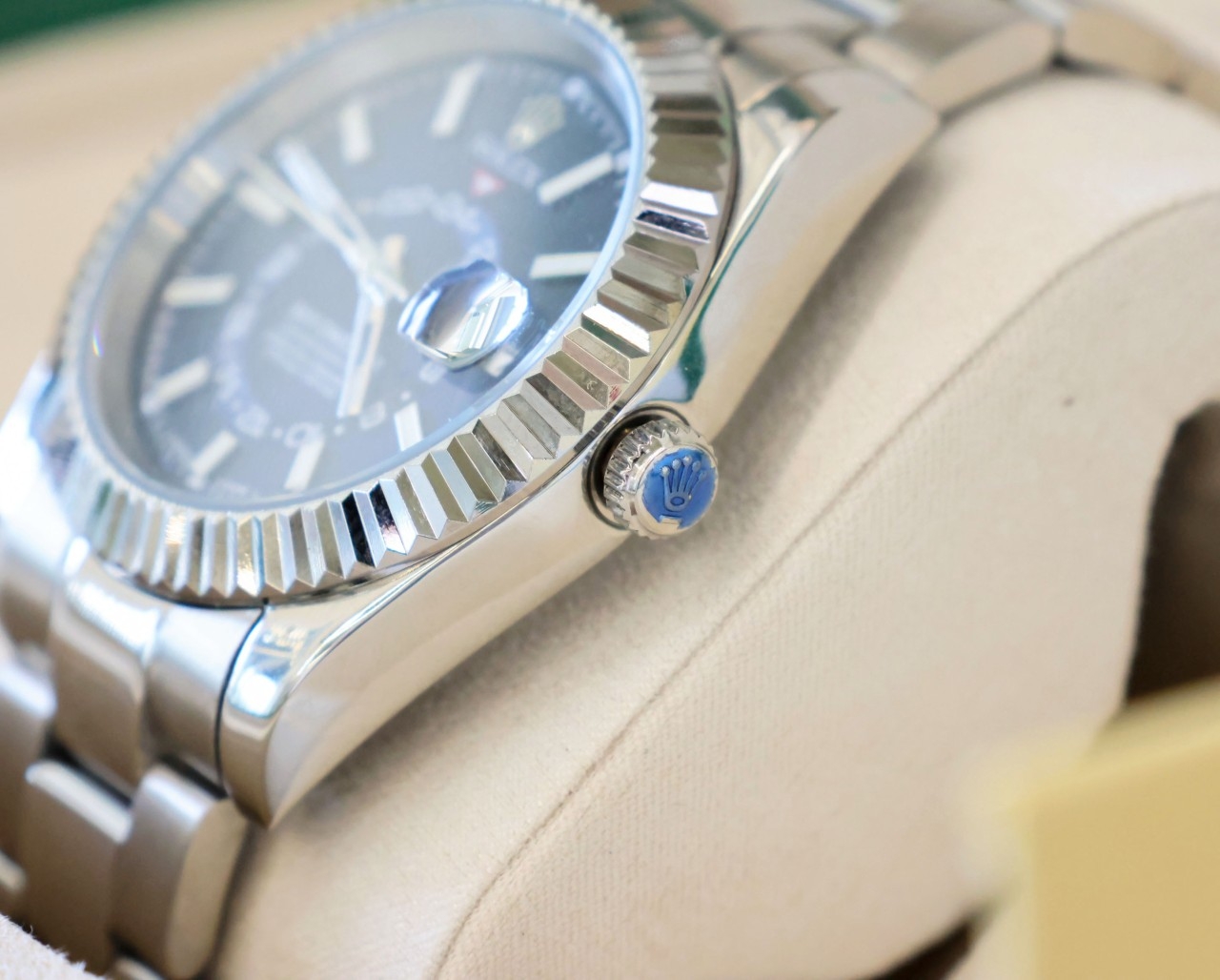 R*LEX ] 수입 오이스터 스카이드웰러 블루다이얼 42mm